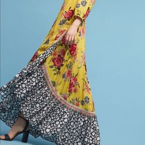 Anthropologie FARM rio wrap dress